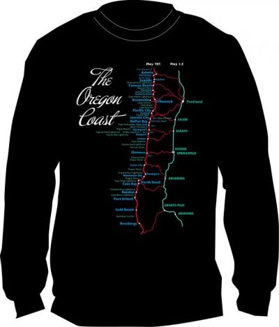 The Oregon Coast Crew neck